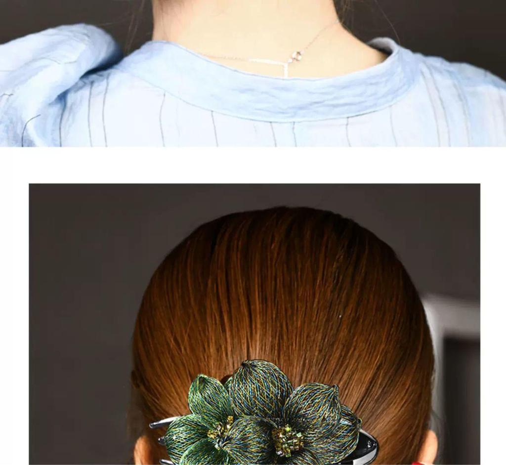 Elegant 2025 Korean Duckbill Claw Clip - Large Updo Hair Accessory