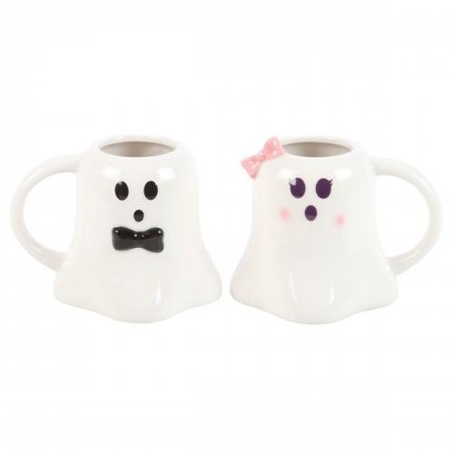 Something Different Mr And Mrs Boo Ghost Mug Set