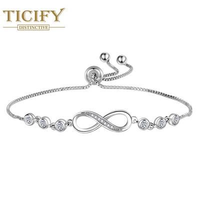 Unlimited Love Cycle Zircon Bracelet