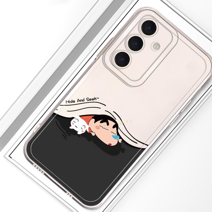 Case for Samsung Galaxy A55 A23 A33 A52 A52 A31 A26 A24 A36 A13 A54 A15 A34 A35 A56 A50 A25 A51 A16 Phone Cute Crayon Shinchan