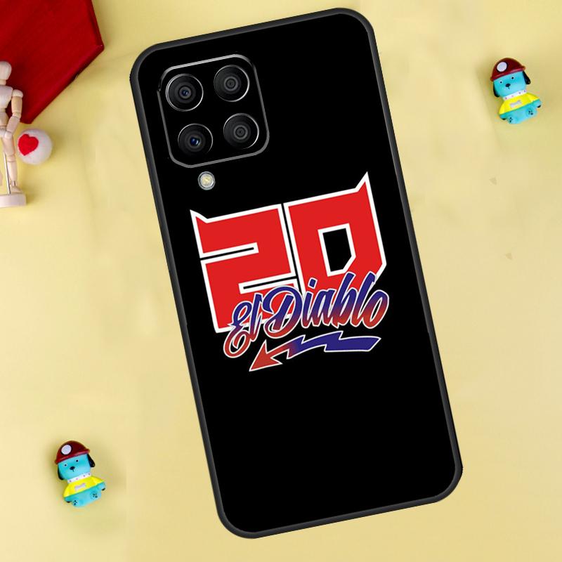 Moto Fabio Quartararo Case For Samsung Galaxy M35 M55 M15 M11 M12 M13 M14 M06 M16 M36 M56 M31 M53 M32 M52 M34 M54