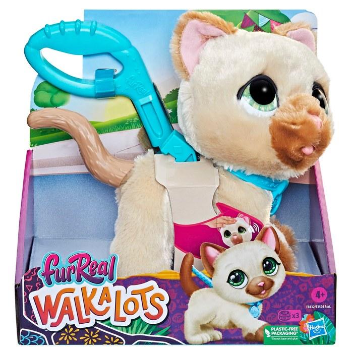 Hasbro FurReal Walkalots Lil' Wags Light Brown, Interactive Pet (4+ Years) F8132 (x1)