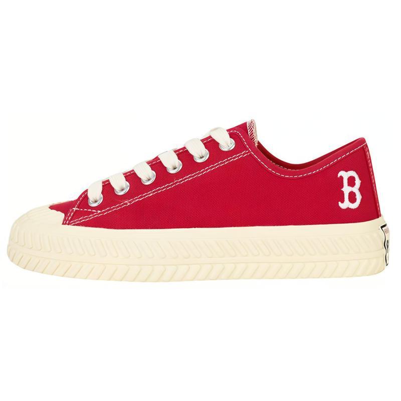 

MLB Playball Wear-Resistant Low-Top Canvas Shoes Unisex Red Sneakers 32SHP1011-43R 45