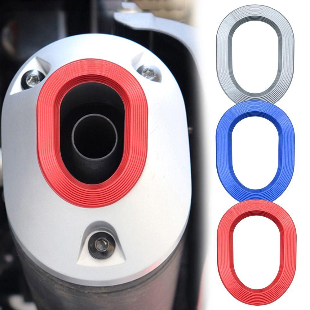 CNC Aluminum Alloy Motorcycle Exhaust Pipe Cover Surface Protection Exhaust Pipe Decorative Shell for PCX160/CLICK160 2026-2026