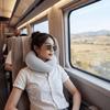 Slow Rebound Travel Neck Cushion Durable Cervical Support Pillow U-shaped Neck Pillow  Car Travel