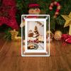 5Inch Acrylic Video Photo Frame Automatic Rotation Feature 1200mAh Rechargeable Battery For Home and Office Decoration