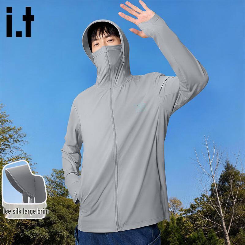 Fingercroxx Men's Ice Silk Sun Protection Hooded Jacket
