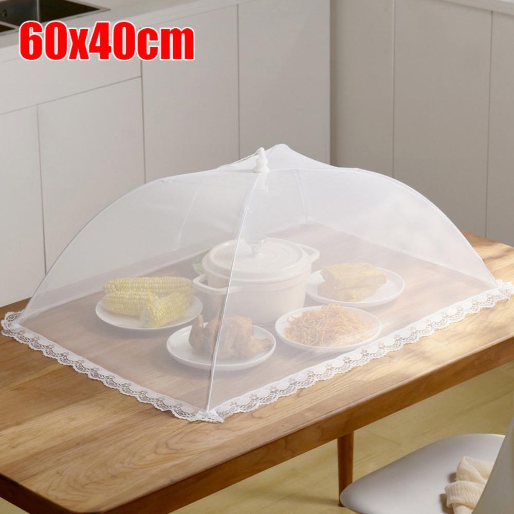 Durable Foldable Food Covers Breathable Anti Fly Mosquito Dining Table Mesh Cover Dustproof Fruit Picnic Protect Net