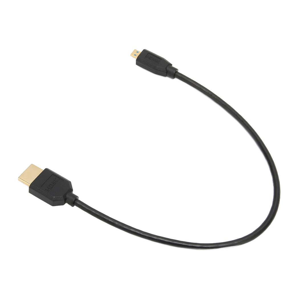Micro HD Multimedia Interface Cable 8K 60Hz 48Gbps High Speed HD Multimedia Interface To HD