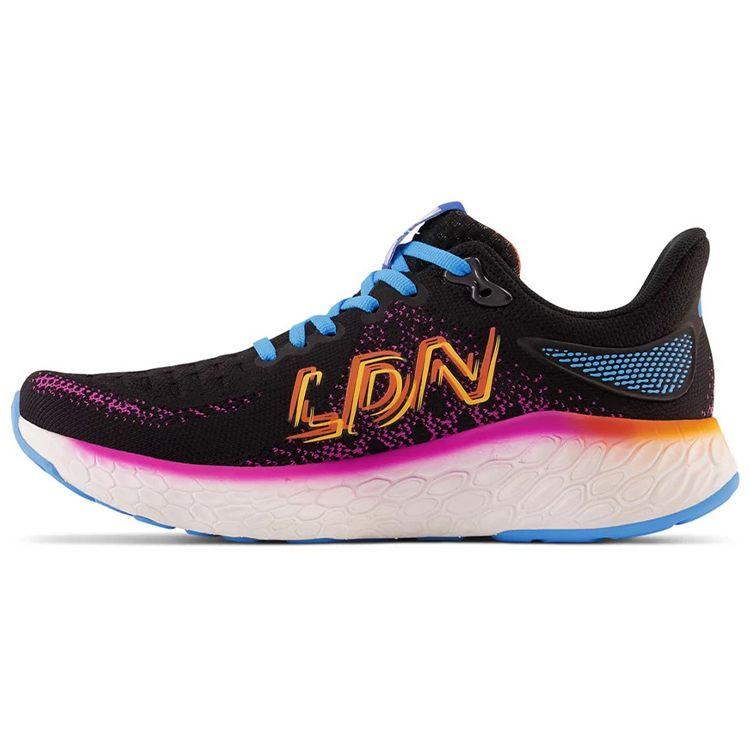 New Balance Fresh Foam X 1080v12 Comfortable Sports Fabric Low-Top Running Shoes Women Sneaker Black Blue W1080N12