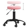Vidaxl Dining Chair, Pink, Upholstered In Velvet