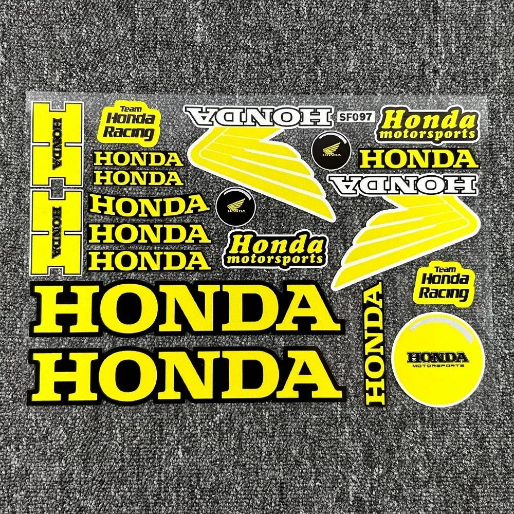 AAADK1 New Motorcycle Side Strip Sticker Car Styling Vinyl Decal for Honda Motorcycle Sticker Reflective Stickers Car Decoration