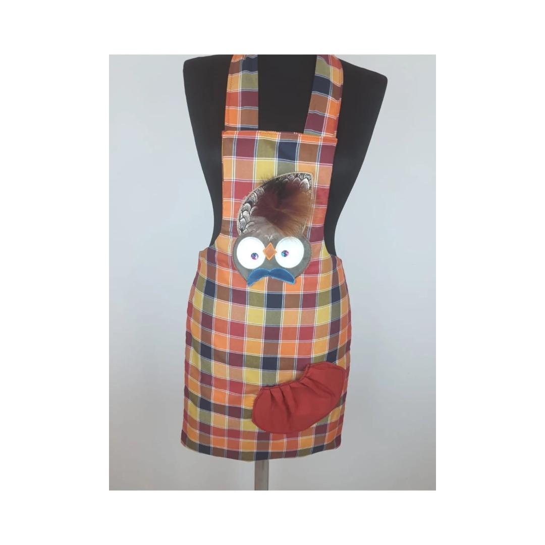 

Детский кухонный фартук с сердечным дизайном с милым покрытием и перьями специального дизайна