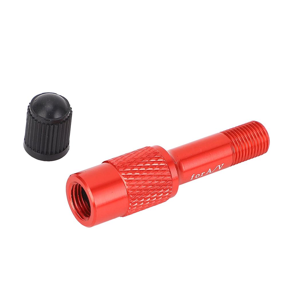 Cycle Fork Valve Adapter Aluminum Alloy Cycle Extension Converter Nozzle for Mountain Cycle