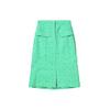 Fila Emerald Series Arrow Print Casual Knit Skirt Women Skirts Green F11W314303F-GN
