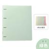 A4 Folder, Four Hole Punched Binder, Test Paper Storage Tool,detachable Shell, Transparent Information Booklet