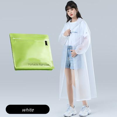 EVA Rain Poncho for Adult with Pocket, Waterproof Lightweight Unisex Raincoat for Hiking Camping Emergency