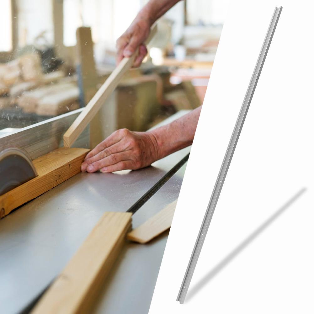 Stop Aluminium Rowek T Szyna Miterowa Jig Nieporowaty Suwak Płyta Mocująca Narzędzie Stolarskie (1000mm)