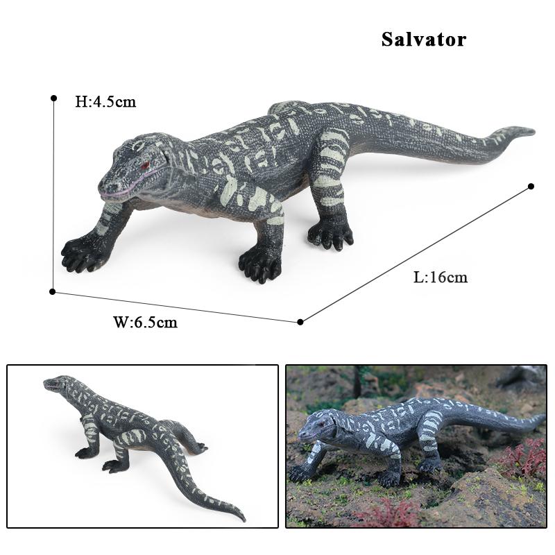 Oenux Simulation Reptile Lizard Chameleon Geckos Insect Animals Model Action Figure Collection Toys Kids Gift Home Decorations