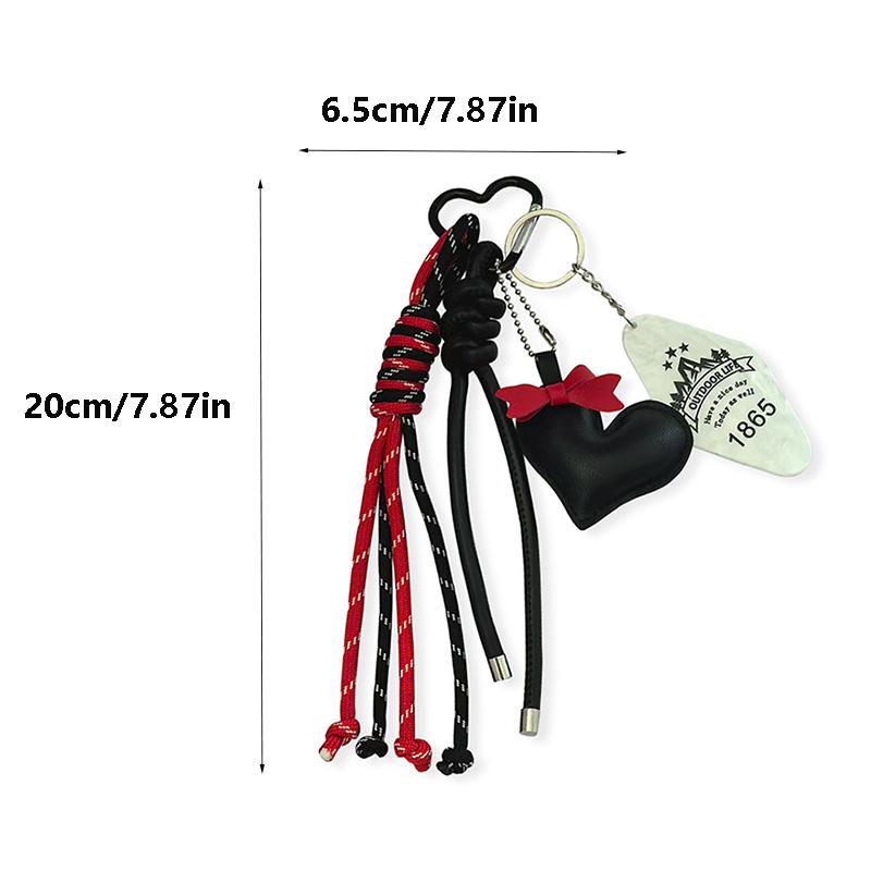Yogodlns Small Heart Mini Backpack Hanging Handbag Pendant Bag Pendant Bags Accessories
