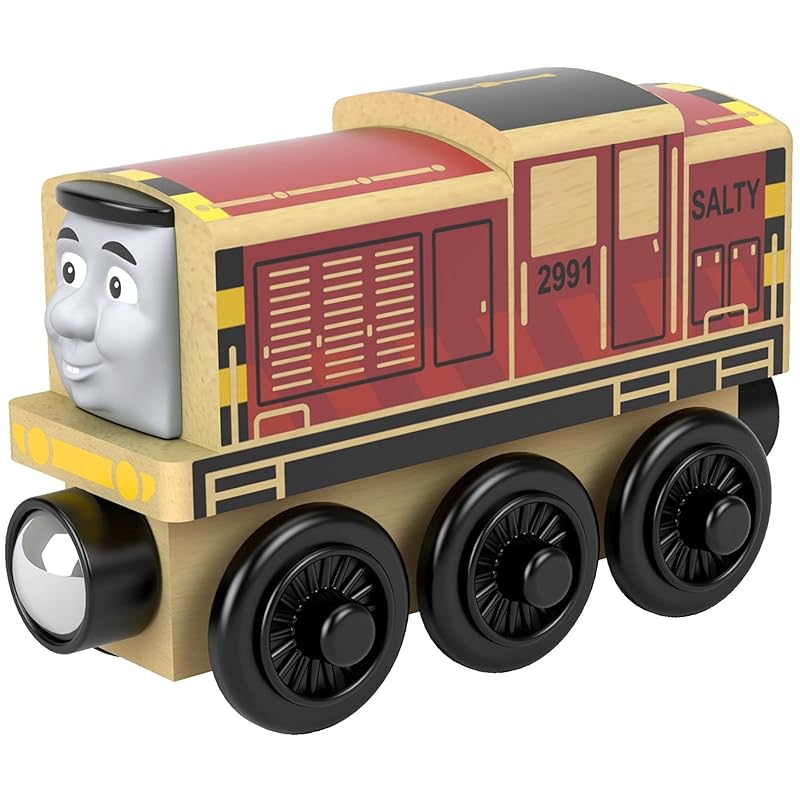

thomas the tank wooden rail series salty FHM26
