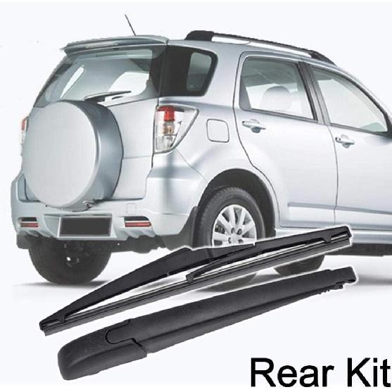 Rear Window Windshield Wiper Arm Blade Kit, for Daihatsu Terios J200/F700 2006 2008 2009 2010 2011 2012 2013 2014 2015 2016