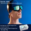 High-Definition Anti-Fog Adult Waterproof Swimming Goggles - Unisex Large Frame Design