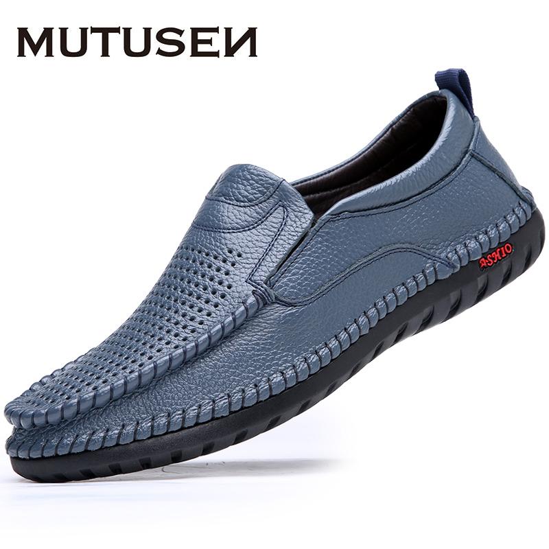 

Мужские мокасины из натуральной кожи, повседневная мужская обувь, люксовый бренд, модные полуботинки, лето 2024, дешевые мужские мокасины 38