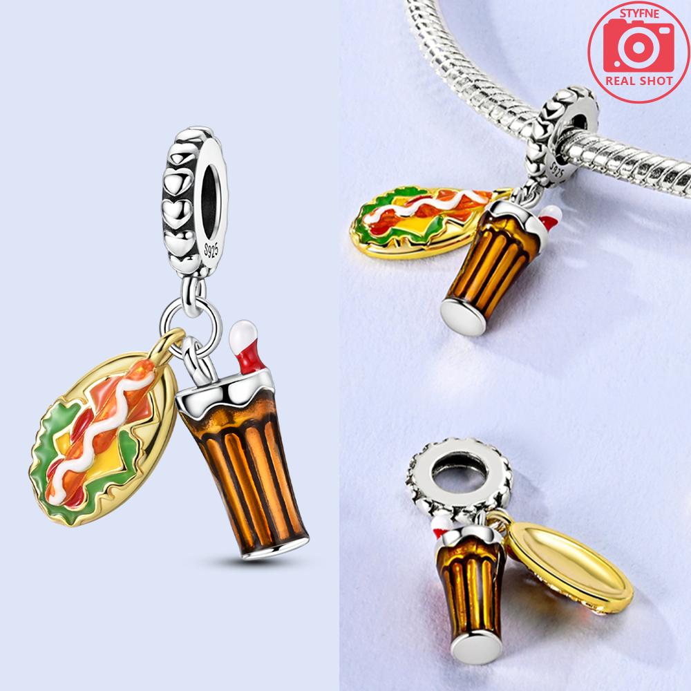 Original Magic Hat Star Cat Penguin Charms Copper Motorbike Beads Fit Bracelet Women Jewelry Making Diy Gift