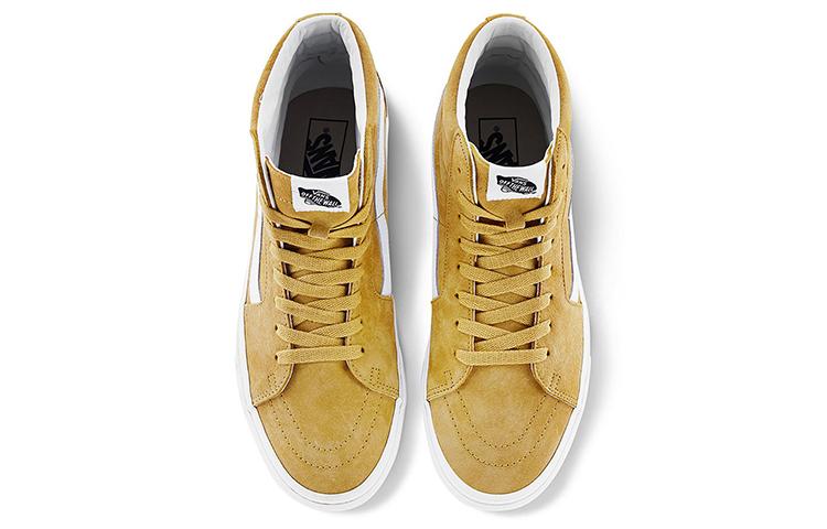 Vans SK8 Hi Brown Yellow Unisex 'Brownyellow White' VN0A4BV618Z
