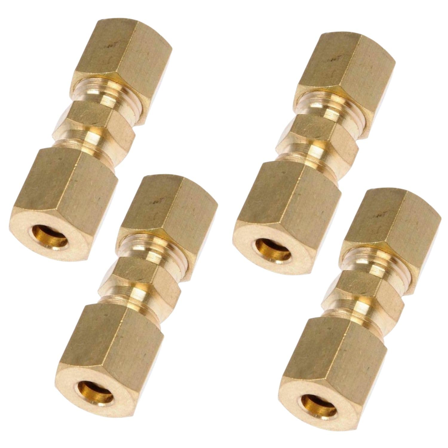 

MSMint Brake Pipe 4pcs 3/16 Joint Fitting 4.8mm No Flaring Tools American Car Old Car золотой