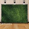 2D Green Grass Wall Photography Backdrop, Artificial Greenery Wall Background Cloth