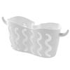 2295 Hole Punched Sucker Storage Hanging Basket Tap Sponge Drain Basket