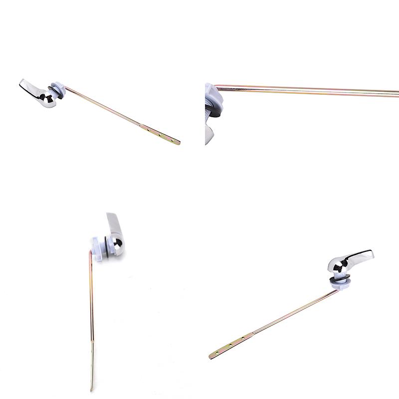 Universeller Toilettenspülhebel Chrom Toilettenschlüsselgriff Passt für die meisten Toiletten