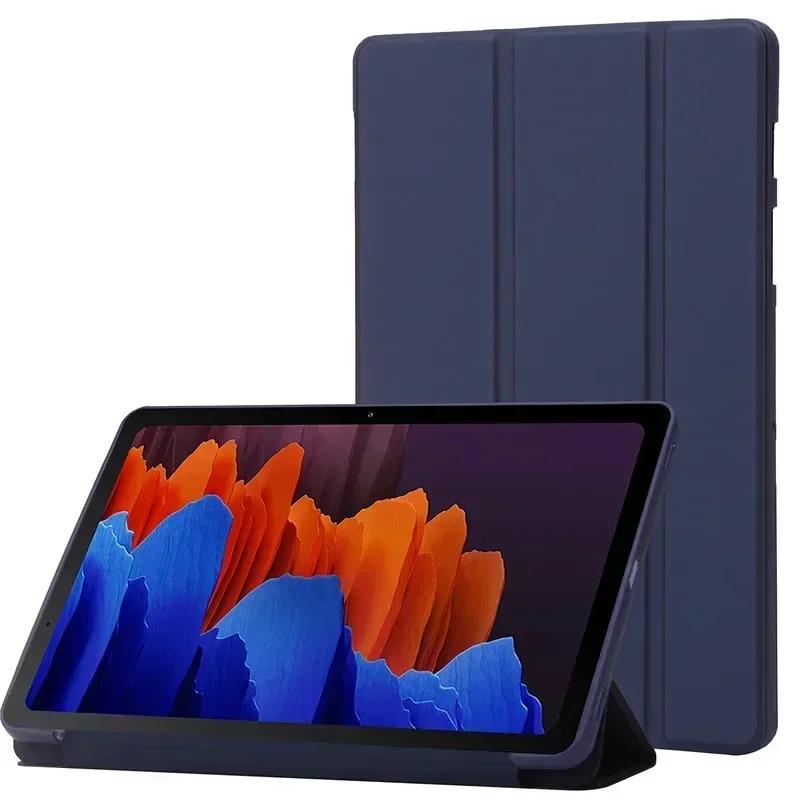 For Xiaomi Pad 7 Pro Case 11.2 inch Trifold PU Leaher Soft Back Stand Tablet Coque For Xiaomi Pad 7 Mi Pad 7 Pro 2024 Case Funda
