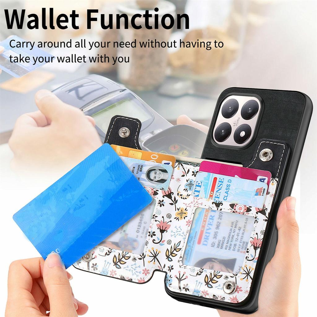 Pouzdro na telefon pro Motorola Moto G67 Power 5G/G57 Power 5G/G57 5G Vzorovaný Print PU Kůže Peněženka Telefon