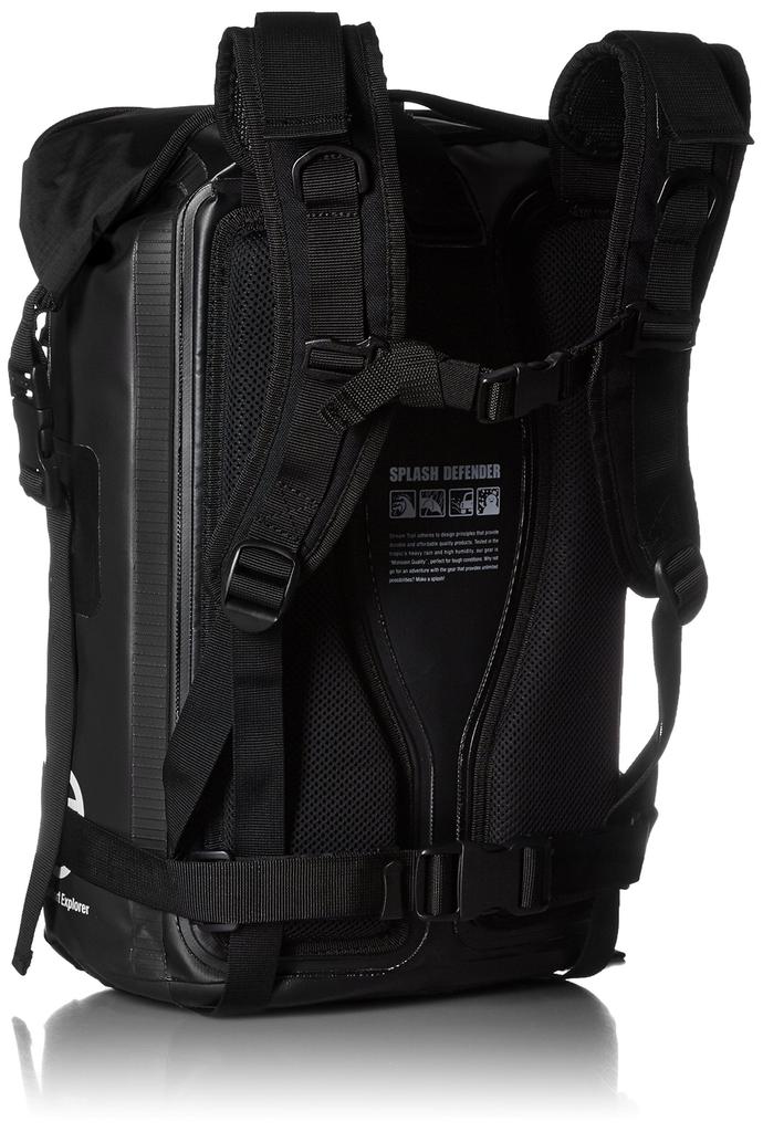 Stream Trail Waterproof Backpack, Onyx (Black)