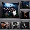 Rapper K-Kodak Black Trill Bill Pillow Case Square Double-Sided Printing Short Plush Sofa Cushion Cover Bedroom Pillow