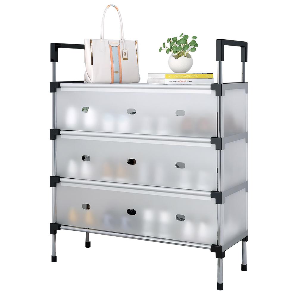 Multilayer Shoe Rack Dustproof Thicken Shoe Organizer Space Saving Multifunctional Shoe Shelf for Dorm Apartment Rental House 9600₽