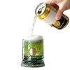 Bicchiere da Whiskey Rotante, Tumbler a Forma di Pallone da Calcio Rotante a 360 gradi, Bicchiere da 245 ml per Bere Bourbon per Bar di Casa, Regalo per Uomini