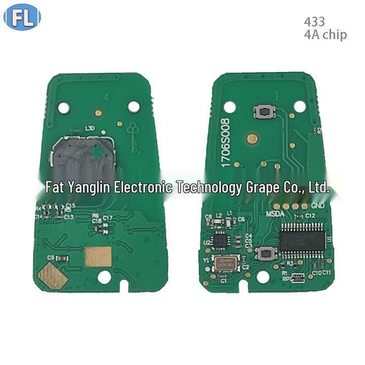DS Smart Card Board with 3-Button, 433MHz, 46/4A Chip
