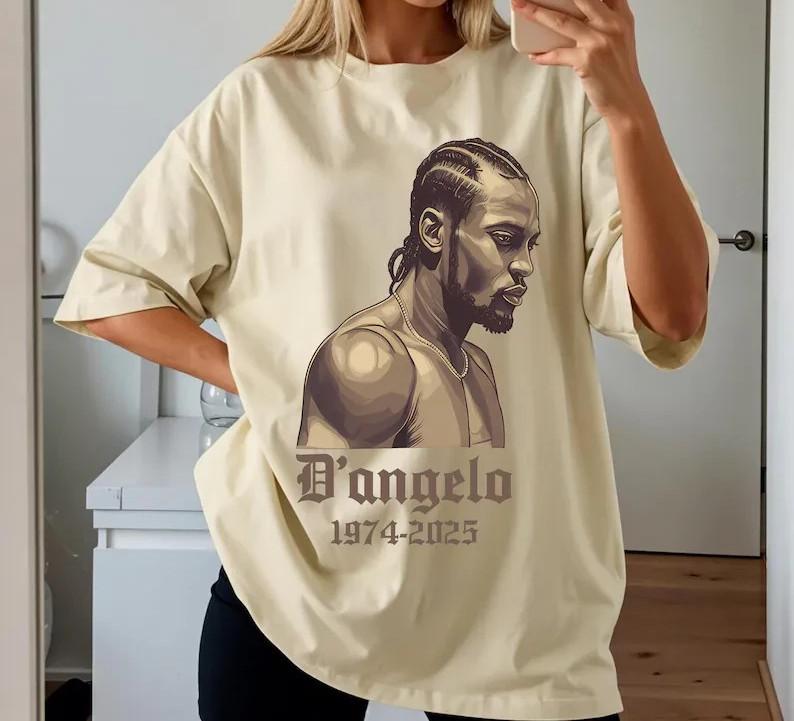 

D’Angelo Memory in Sand Tshirt All Size S to 5XL NZL403 Unisex T-Shirt XXXXL