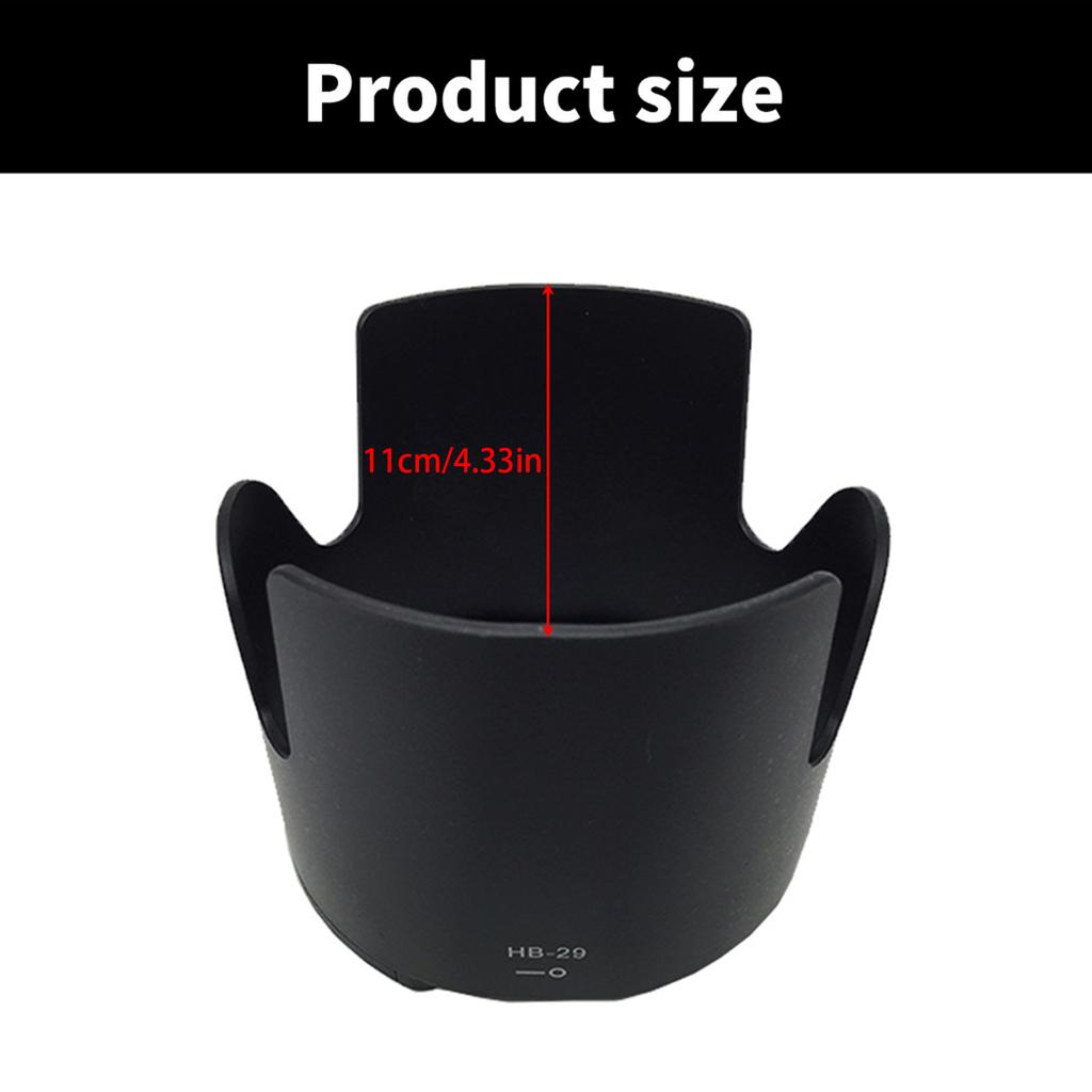 Wesentliche Gegenlichtblende 77mm für 70-200mm f2.8G Objektiv Schützt vor Streulicht und Beschädigungen
