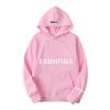 Unisex Oversized Hoodie With Front Letter Print Cotton Sweatshirt Fall Casual Wear