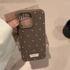 Korean Polka Dot Simple Phone Case Compatible and Suitable for iPhone 16 15 14 13/12promax