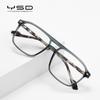 LS219 Retro Schildpatt Anti-Blaulicht Wayfarer Brille mit Acetat-Bügeln – Klassischer Europäischer & Amerikanischer Stil.
