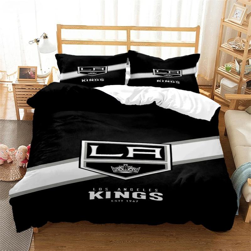 Fashion Casal Eishockey-Bettbezug-Set für alle Jahreszeiten mit Kissenbezug, Heimtextilien, Twin Full Queen King, Kindergeschenk