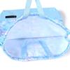 COLORFUL CANDY STYLE Large Drawstring Gym Clothes Bag Name with Handle and Moonlight Butterfly for NL601300 (with Tag), Gusset, Water-Repellent,