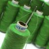 IBA Indianbeautifulart Blue Over Locking Spun 20 Pcs Quilting Sewing Wholesale Polyester Spool