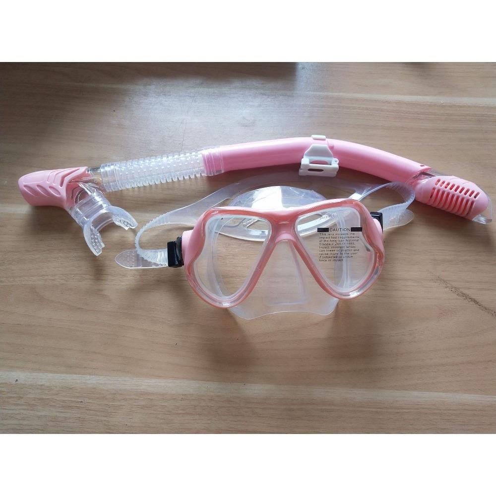 Diving swimming equipment Outdoor sports Silicone diving goggles Snorkel